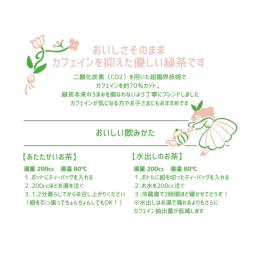 伊勢茶 カフェインカット（デカフェ）緑茶 ティーバッグ8個（5）